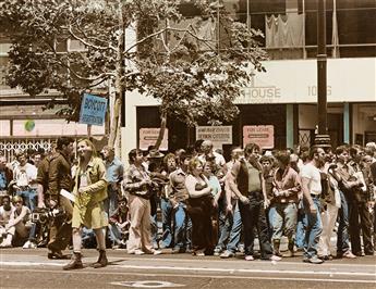 CONRAD GRODSKY (1924-2010) An archive of 22 photographs depicting the 1979 San Francisco Gay Freedom Day Parade.